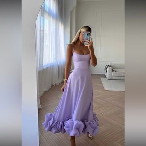 Purple prom dress